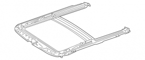 Люк в сборе Mercedes GLS-class X166 13-19