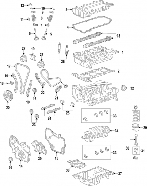 Клапан VVTi Chevrolet Equinox 10-17 2,4