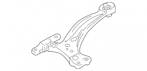 Maneta inferioara fata stanga Lexus RX300 RX330 RX350 04-09 suspensie pneumatica noua originala