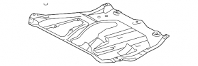 Protecție motor Lexus RX350 07-09 3.5