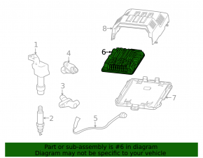 Блок ECU компьютер двигателя GMC Terrain 10-17