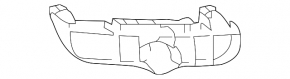 Suport bara spate stanga sub lumina Lexus CT200h 11-13 nou original