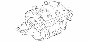 Коллектор впускной Chevrolet Cruze 11-16 1.8