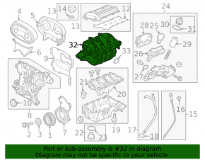 Коллектор впускной Chevrolet Cruze 11-16 1.8