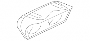 Tabloul de bord pentru BMW X5 F15 14-18 pentru proiecție