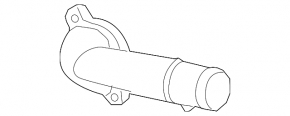 Корпус термостата Lincoln MKX 16-18 2.7