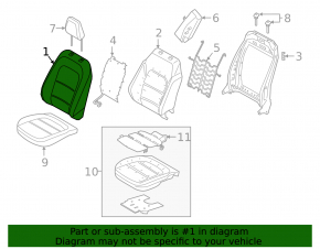 Пассажирское сидение Ford Escape MK4 20-20 кожа беж