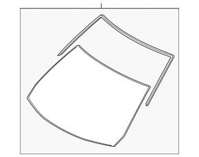 Лобовое стекло Mazda 3 19-23 под камеру, Mexico built