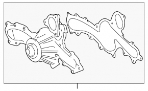 Помпа водяная Toyota 4Runner 10-24