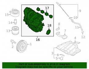 Коллектор впускной Hyundai Tucson 16-18 1.6T
