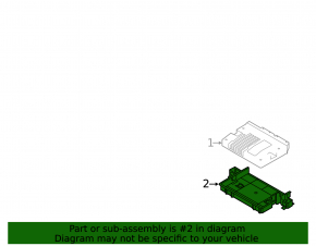 Кронштейн Gateway module Audi E-Tron 19-23