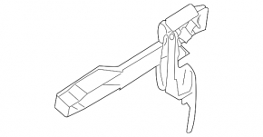 Mecanism mâner ușă spate stânga Subaru Tribeca B10 08-14