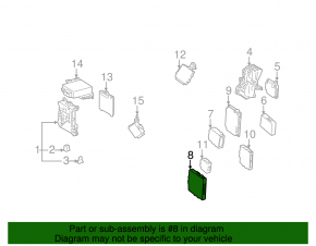 COMPUTER, POWER MANAGEMENT CONTROL Lexus CT200h 11-12