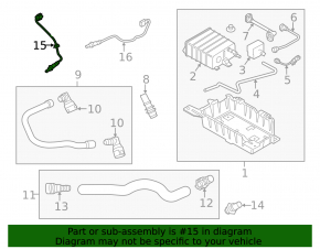 Лямбда-зонд правый первый Ford Mustang mk6 15-17 5.0