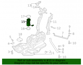 Топливный насос бензонасос VW Atlas 18-26 2.0T, 3.6