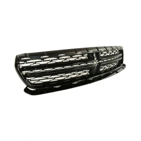 Решетка радиатора grill Dodge Charger 15-23 рест черн