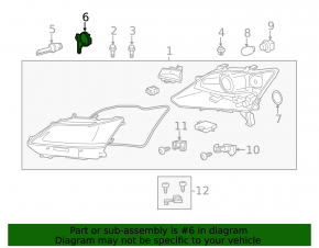 Блок розжига Lexus GS350 GS450h 13-15 дорест
