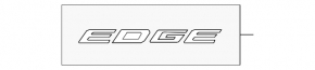 Эмблема надпись EDGE двери багажника Ford Edge 15-18