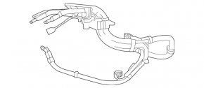 Проводка распределитель-стартер-генератор Mercedes W167 GLE 350 450 20-23