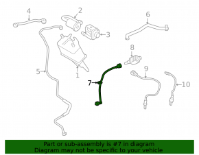 Furtun sistem de răcire Volvo XC60 22-26 B6