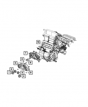 Управление климат-контролем Fiat 500 12-19 manual