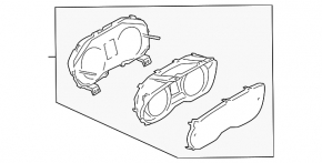 Panou de bord Subaru Forester 18 SJ 2.5 transmisie automata