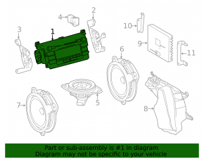 Головное устройство Toyota Rav4 16-18 hybrid JBL