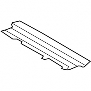 Deflectorul radiatorului de jos Lincoln MKX 16- 3.7
