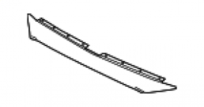 Ornament grilă radiator superioară Mazda CX-9 16-23