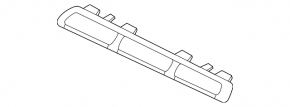 Grilă dreapta sus pentru Mercedes X167 GLS 450 580 20-23