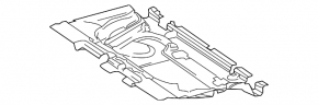Поддон багажника Mercedes A-class V177 19-22