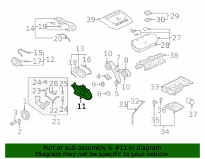 Масляный насос ДВС Mitsubishi Outlander 05-13 3.0