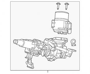 Рулевая колонка с ЭУР Honda HR-V 16-18