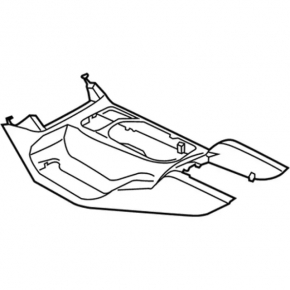 Подстаканник Ford C-max MK2 13-18 серый