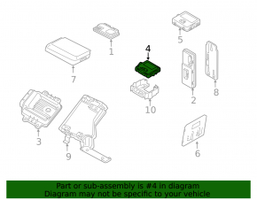 Light control module unit LCM Audi Q3 83A 19-25