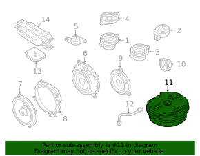 Subwoofer Mazda CX-9 16-