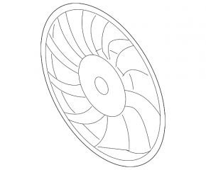 Rotor ventilator de racire stanga Subaru XV Crosstrek 18-23