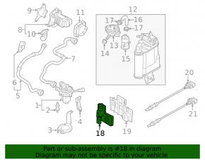 Fuel Tank Leakage Sensor Audi A3 8V 15-20