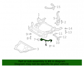 Braț de control inferior stânga față BMW X5 M E70 10-13