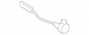 Фланец системы охлаждения батареи ВВБ BMW X5 F15 16-18 plug-in