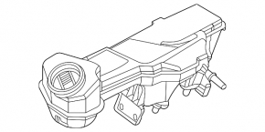 Бачок ГТЦ Ford Escape MK4 20-26 hybrid, plug-In