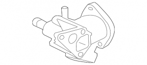 Корпус термостата Mitsubishi Galant 04-12