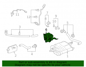 Насос топливного абсорбера Honda Accord 18-22 2.0 hybrid