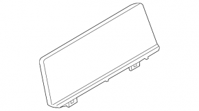 Monitorul, display-ul BMW 3 F30 4d 12-18 8,8" pentru navigație