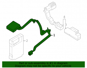 Antenna Time Control Unit Nissan Ariya 23-26