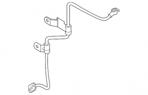 Conductă de alimentare cu ulei turbo Hyundai Santa Fe 24-26