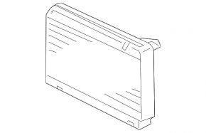Evaporator Mitsubishi Lancer 10-17