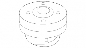 Опора пружины задняя левая Mercedes W164 ML