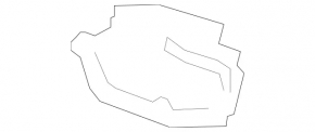Воздухоприемник печки Mercedes H247 GLA 20-26