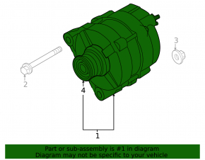 Generator Nissan Cube 09-14
